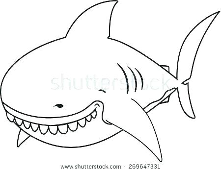450x351 Great White Shark Coloring Book Hammerhead Shark Coloring Pages