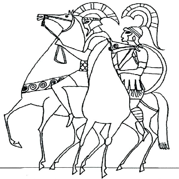 600x601 Greece Coloring Pages Vase With Ship Ornament Ancient Greece