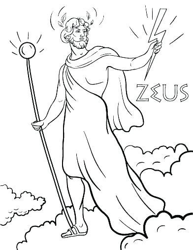 392x507 Greek Flag Coloring Page