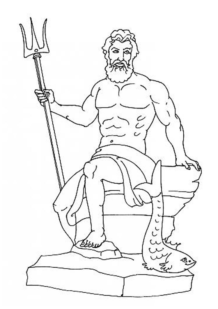 749x1060 Greek Mythology Coloring Pages To Download And Print For Free