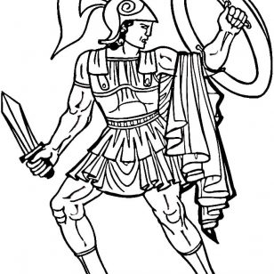 308x308 Creative Greece Coloring Pages