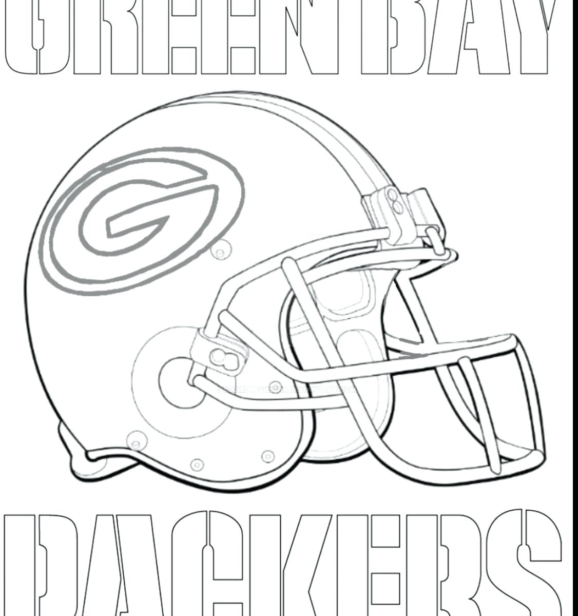 1126x1200 Green Bay Packer Coloring Pages Collection For Kids Packers