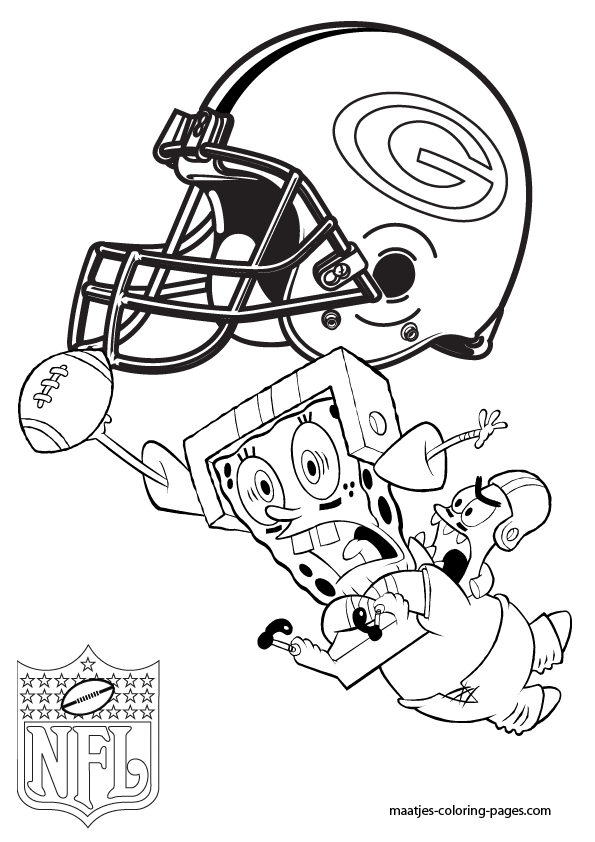 595x842 Smart Ideas Green Bay Packers Coloring Pages Printable For Kids