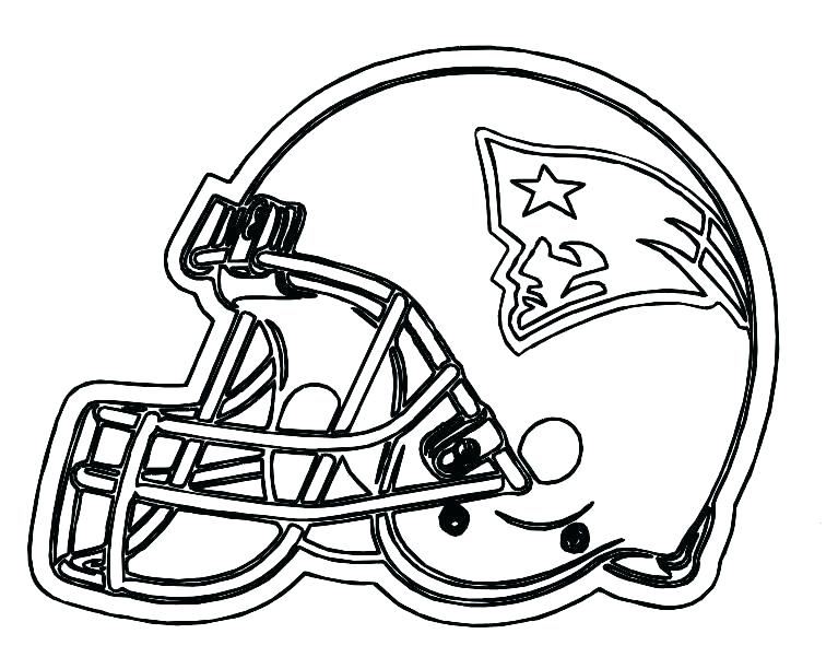 767x612 Free Football Coloring Pages