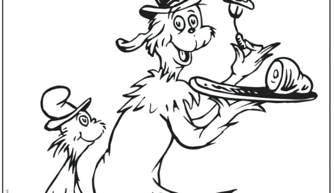 Green Eggs And Ham Coloring Pages at GetDrawings | Free download
