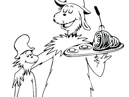 440x330 Green Eggs And Ham Coloring Page Green Eggs And Ham Coloring Pages