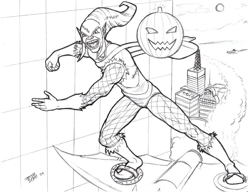 800x618 Green Goblin Coloring Page Green Goblin Coloring Page Spiderman