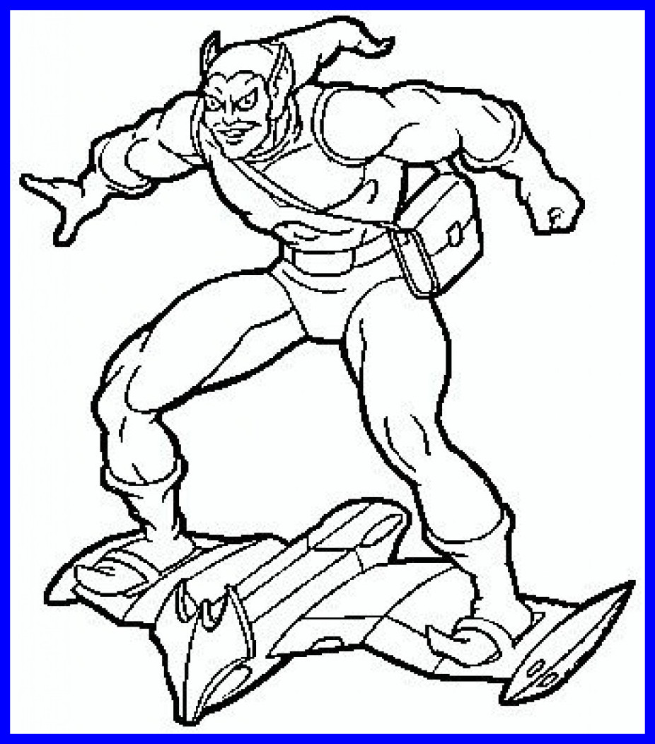 926x1052 The Best Coloring Of Spiderman And Green Goblin Pics Pict