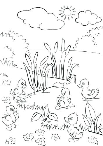 353x500 Grass Coloring Page Bunny Rabbit Standing On Grass Coloring Pages