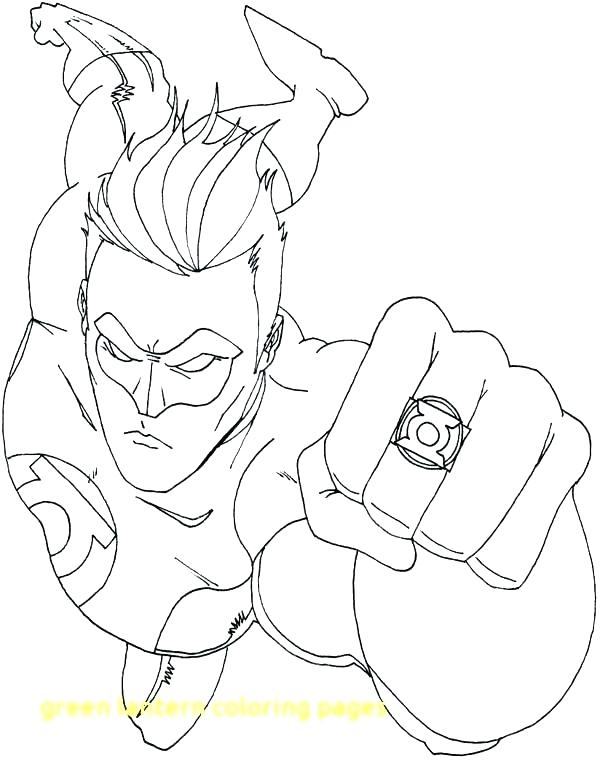 600x764 Green Lantern Coloring Pages Green Lantern Coloring Book Together