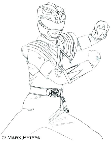 451x564 Mighty Morphin Power Rangers Coloring Pages