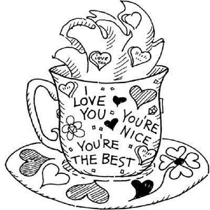 680x680 You Are The Best Greeting Card Coloring Pages Coloring Pages