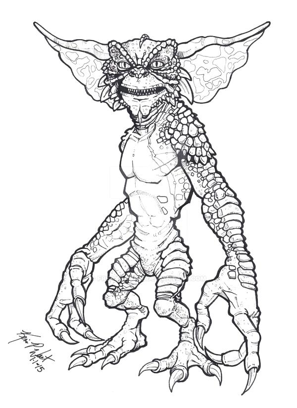 600x824 Gremlins Coloring Pages Click The Troll Coloring Pages Gremlins