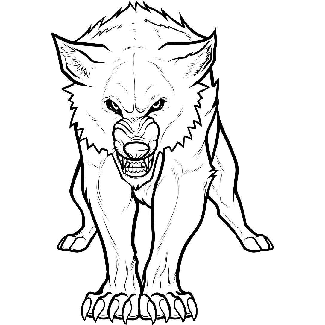 1086x1086 Free Printable Wolf Coloring Pages For Kids