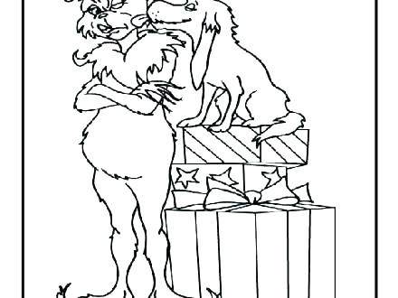 440x330 How The Grinch Stole Christmas Coloring Pages How The Stole