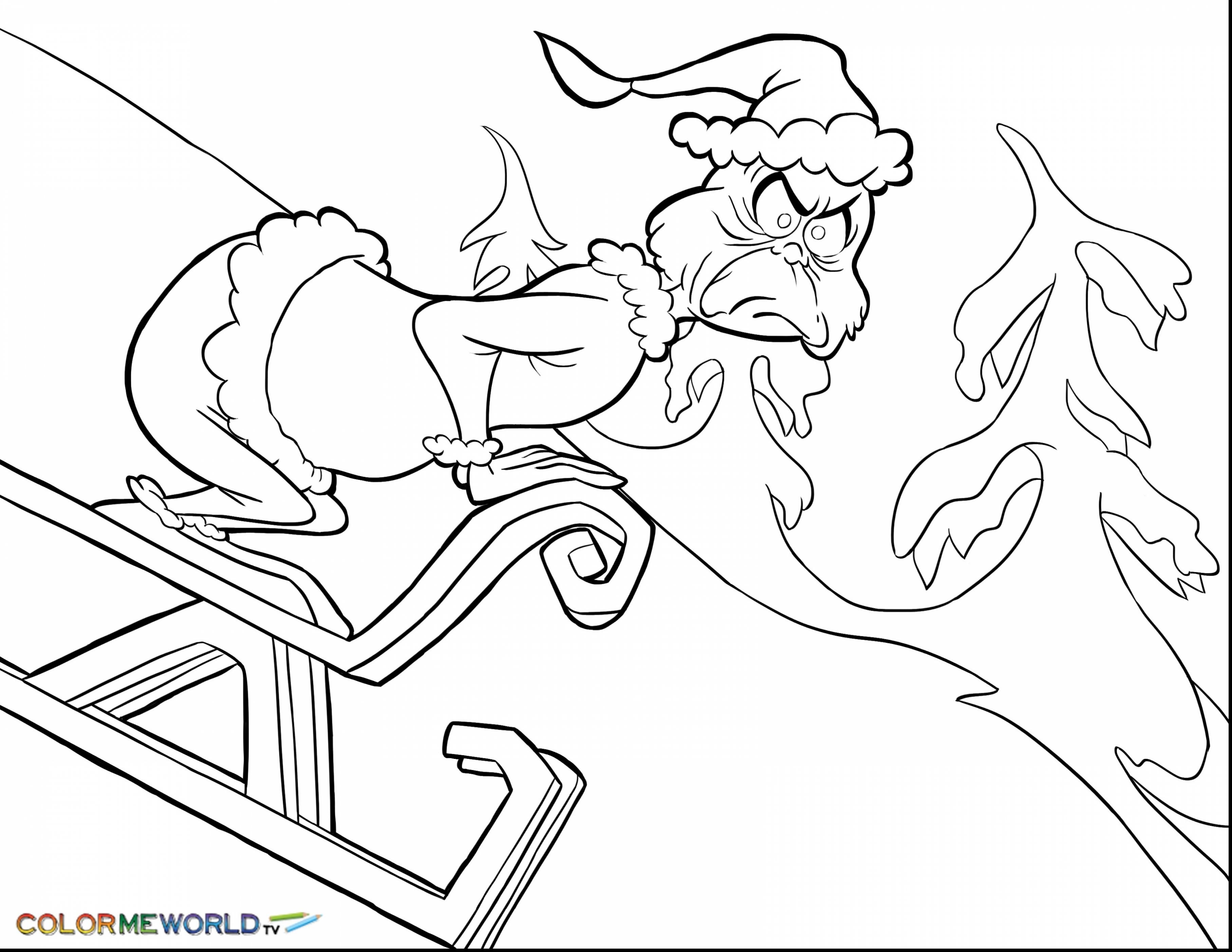 3630x2805 Coloring Pages Grinch Leversetdujourfo To Print