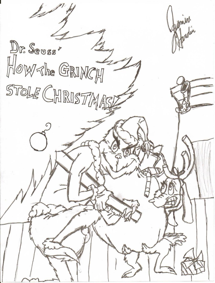 900x1186 Unconditional Grinch Coloring Pages The New
