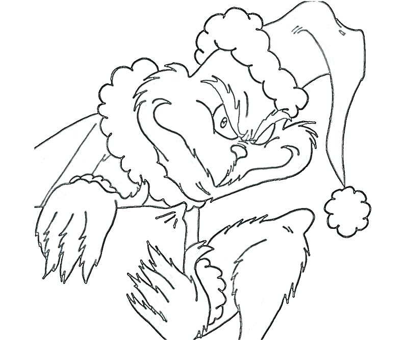 Grinch Coloring Pages Printable at GetDrawings | Free download