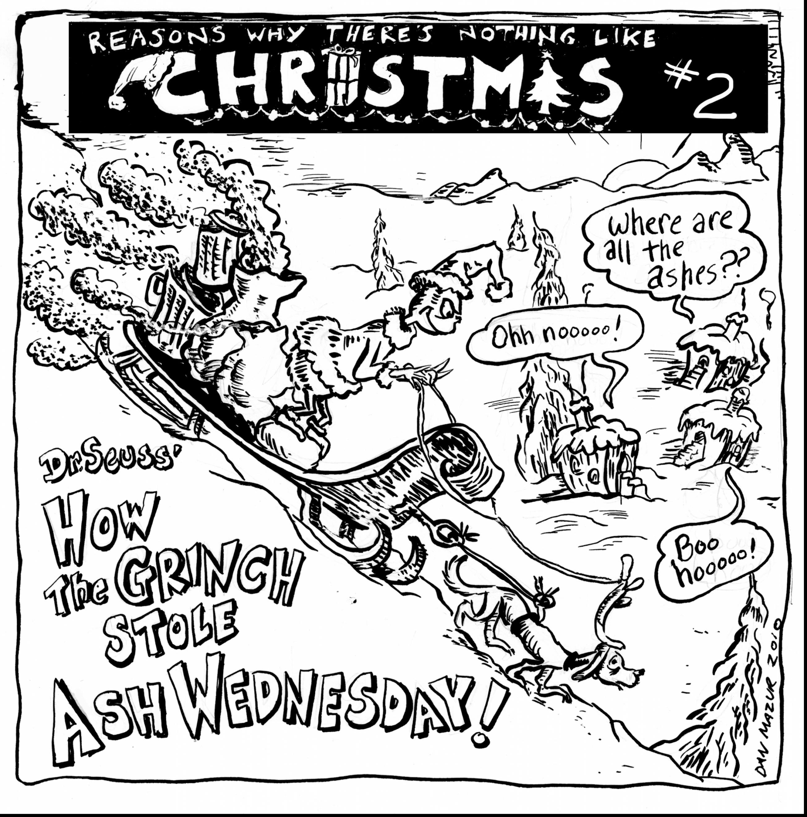 2610x2640 Grinch Coloring Page