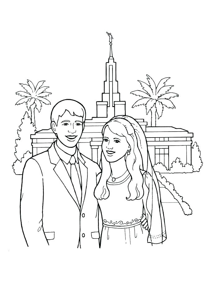 687x916 Bride And Groom Coloring Pages Medium Size Of Various Book