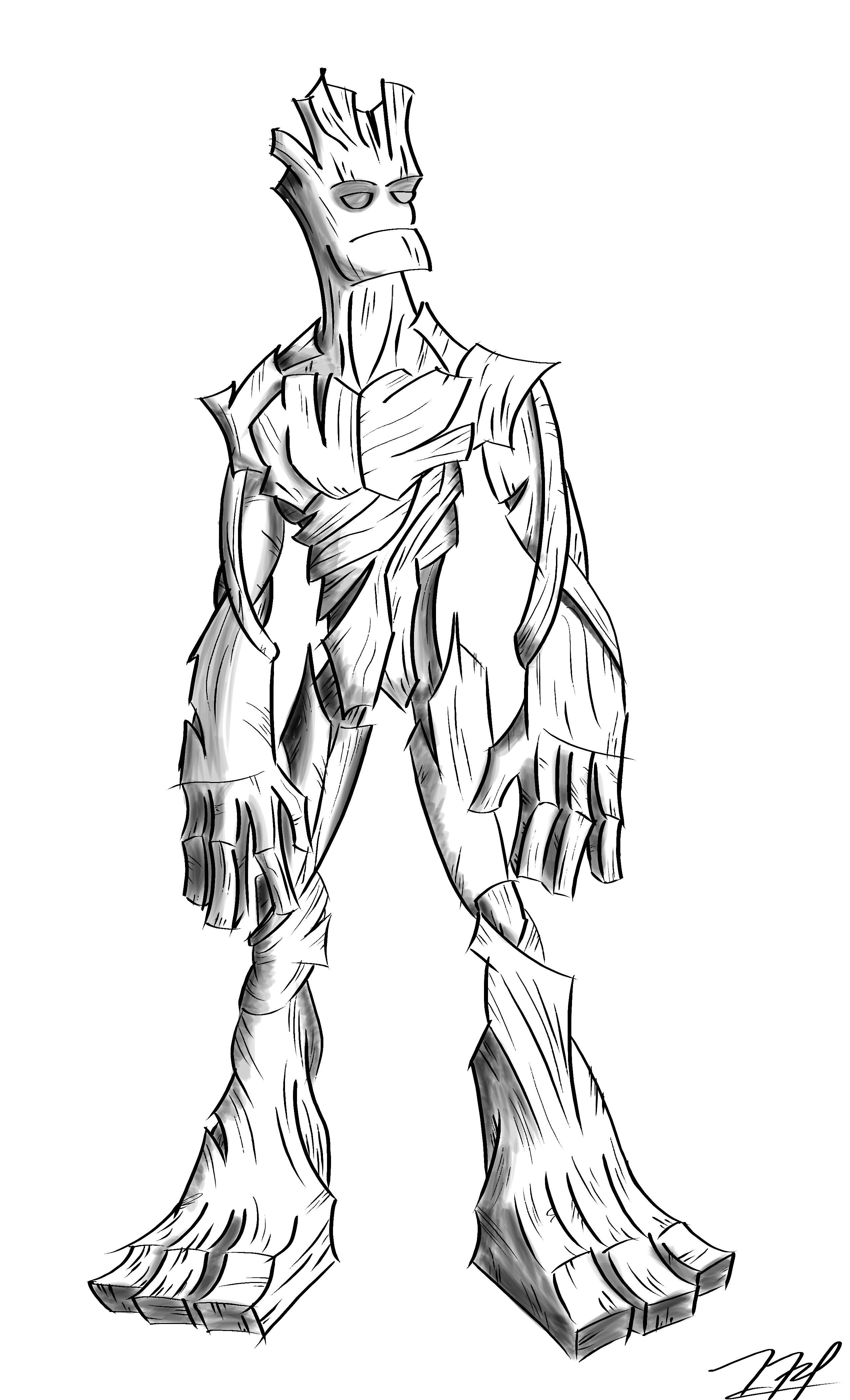 2550x4200 Energy Groot Coloring Pages Guardians Of The G