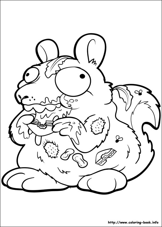 567x794 The Trash Pack Coloring Pages On Coloring