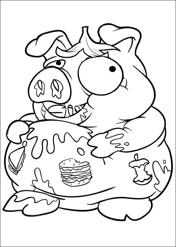 567x794 New Grossery Gang Coloring Pages Or Gross Monster Coloring Pages