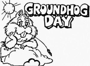 300x221 Top Groundhog Day Coloring Pages For Kids