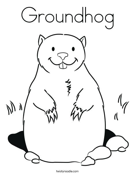 468x605 Groundhog Coloring Pages Groundhog Day Coloring Pages Free