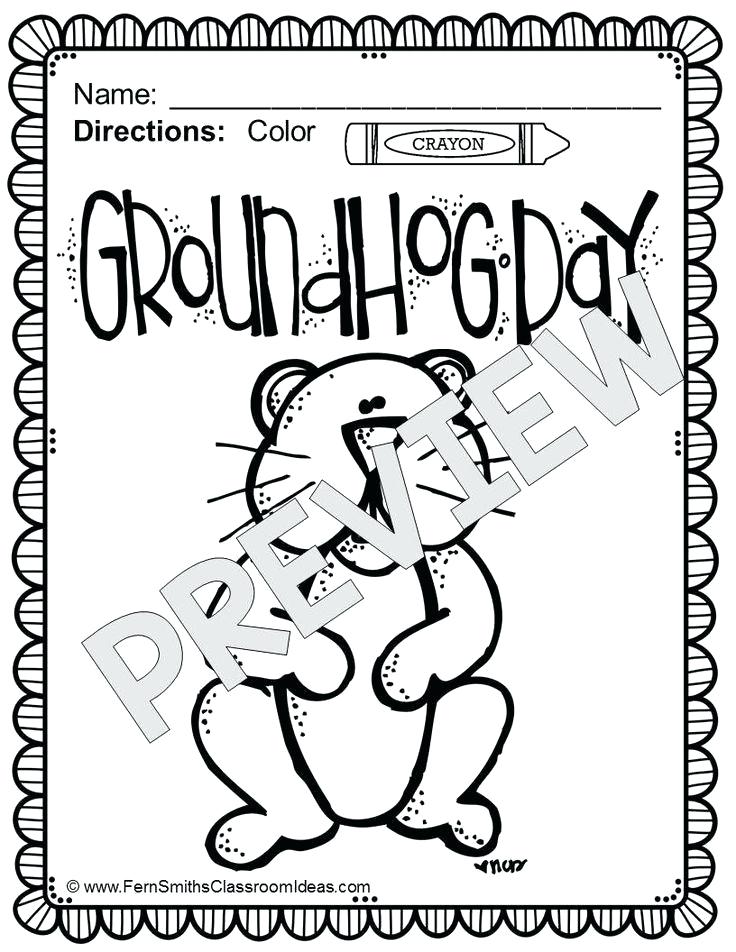 736x952 Groundhog Day Coloring Pages Groundhog Day Coloring Pages