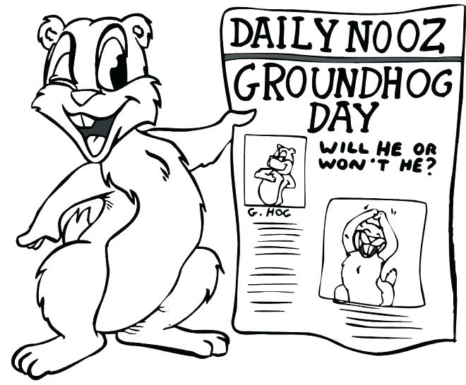 660x546 Groundhog Day Coloring Page Coloring Pages Coloring Book Coloring