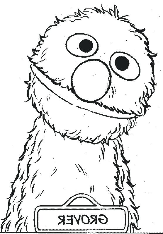 Sesame Street Grover Coloring Pages - boringpop.com