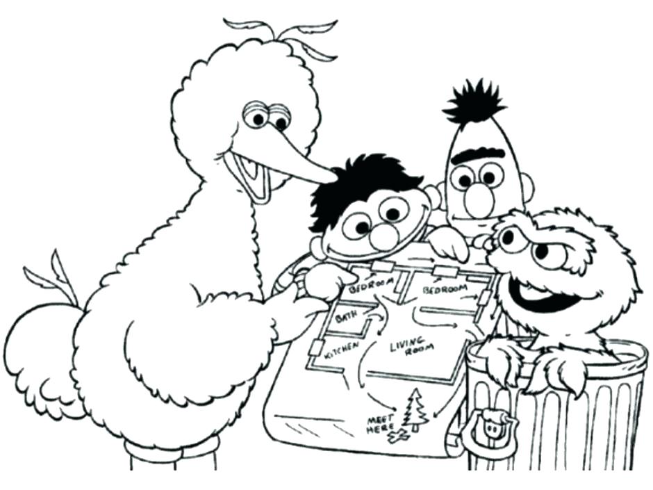 940x705 Grover Coloring Page Sesame Street Coloring Pictures Sesame Street