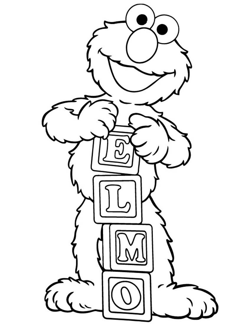 850x1100 Reward Coloring Pages Of Baby Elmo Surfboard P