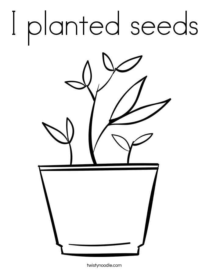 685x886 I Planted Seeds Coloring Page