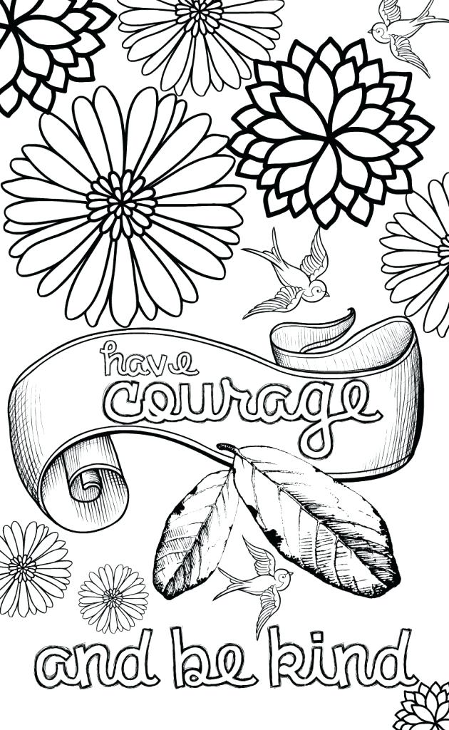 630x1024 Inspirational Coloring Pages For Adults Inspired Grown Up