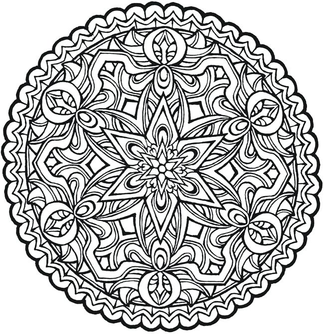 650x671 Mandala Free Coloring Pages Welcome To Publications Sample Join