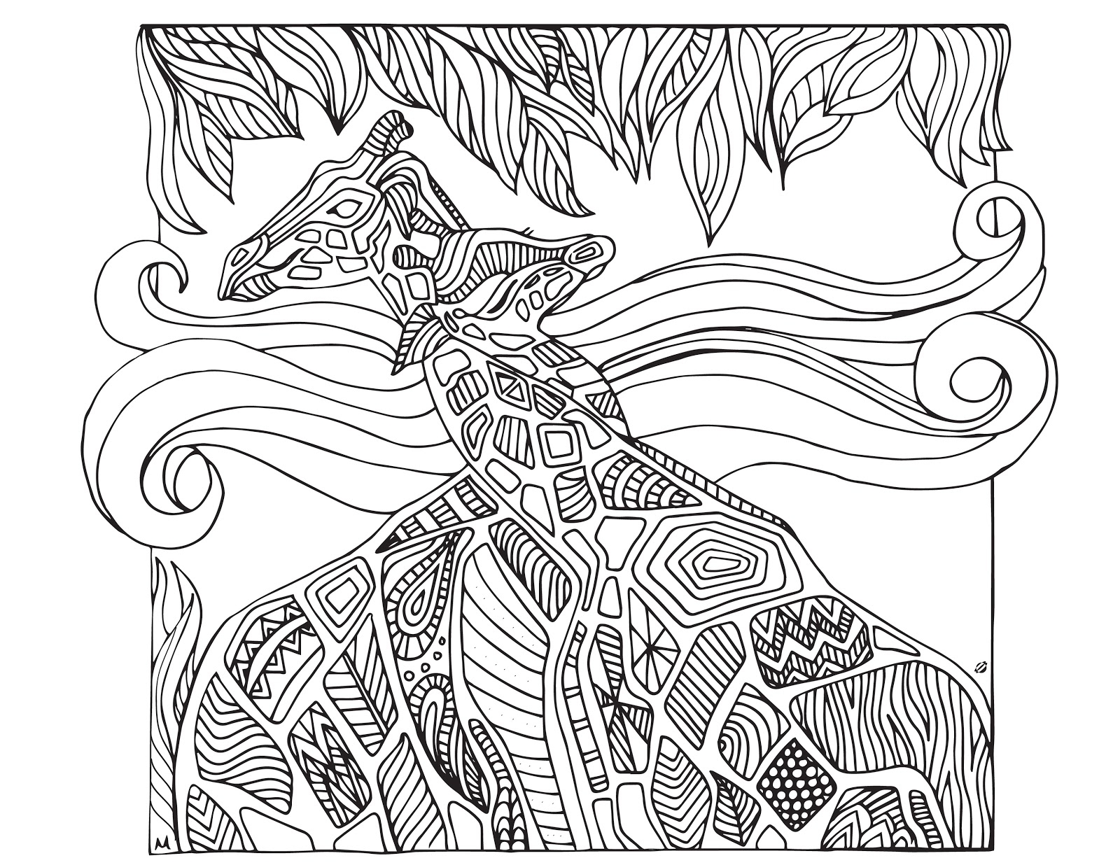 1600x1236 Printable Grown Up Coloring Pages High Definition