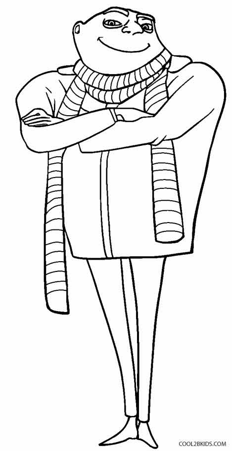 469x912 Gru Coloring Pages Printable Despicable Me Coloring Pages For Kids