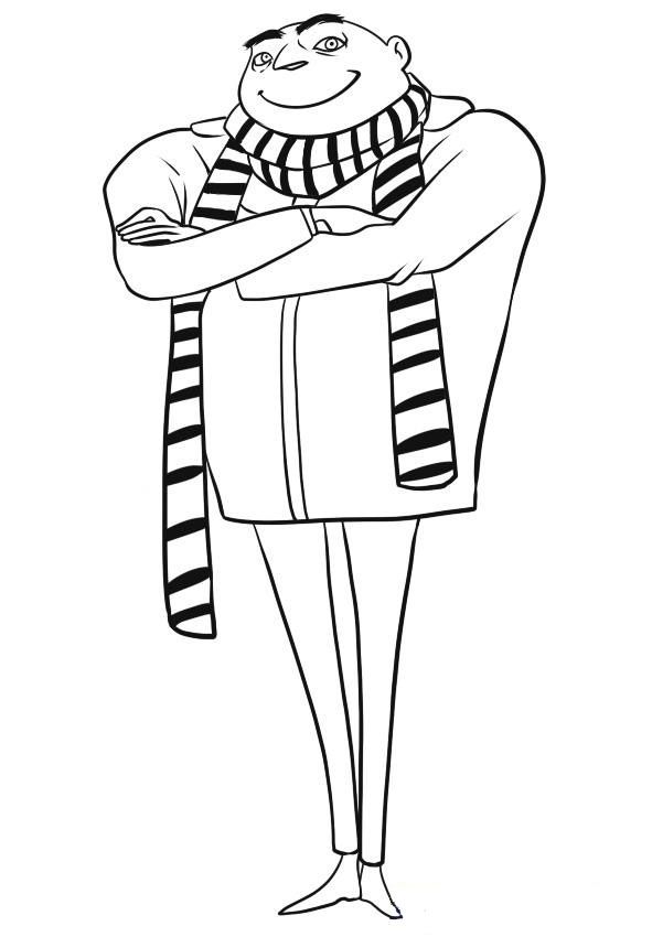 591x850 Kids Under Despicable Me Coloring Pages Coloriage