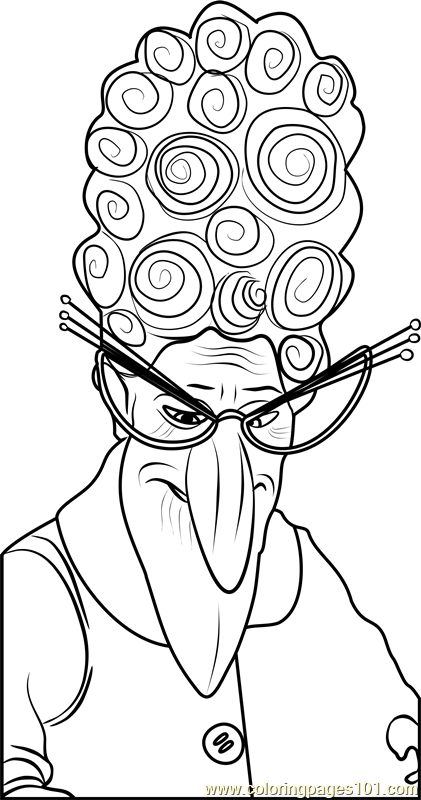 421x800 Marlena Gru Coloring Page