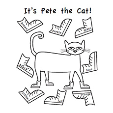 230x230 Top Free Printable Pete The Cat Coloring Pages Online