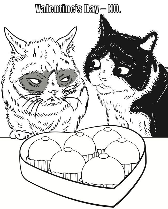 650x809 Grumpy Cat Coloring Pages To Print Grumpy Cat Coloring Pages Bell
