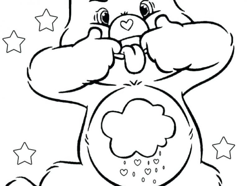 800x600 Care Bears Coloring Pages Care Bears Coloring Pages Some Days Are