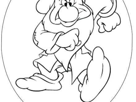 440x330 Snow White And Dwarfs Coloring Pages The Seven Photo Gallery