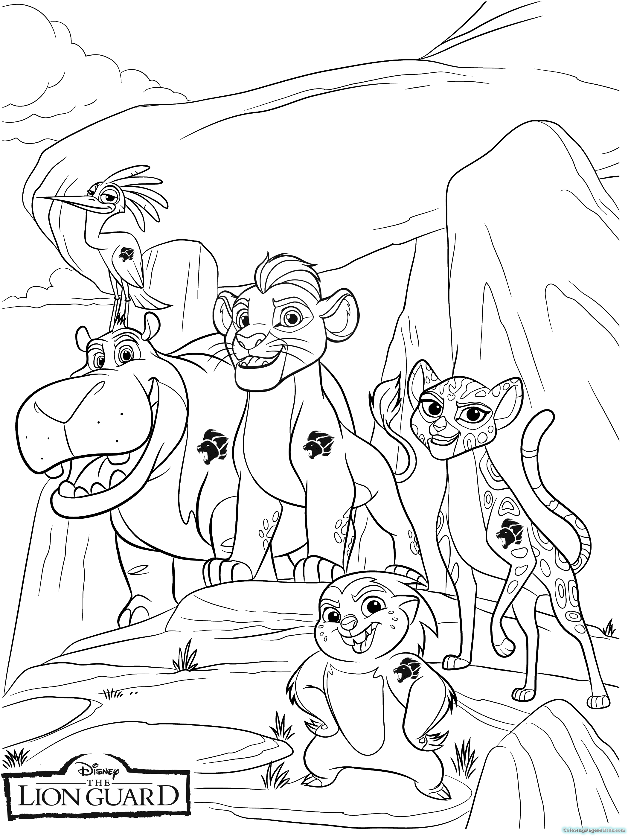 2110x2805 Coloring Pages Of The Lion Guard Coloring Pages For Kids