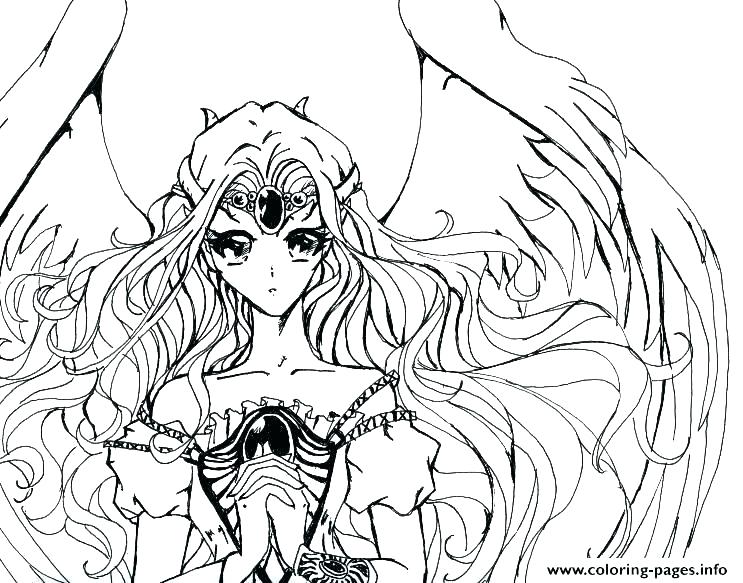 743x583 Angels Coloring Pages Also Free Guardian Angel Coloring Pages