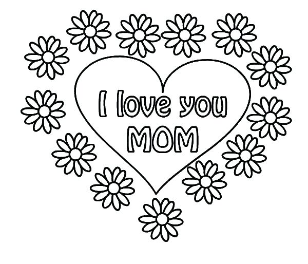 600x514 I Love You Coloring Pages Icontent