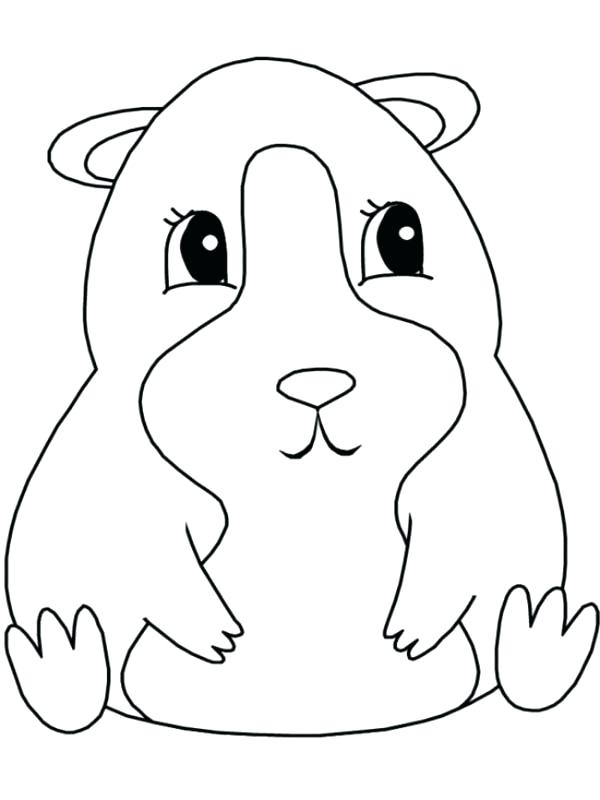600x800 Coloring Guinea Pig Coloring Pages To Download And Print For Free