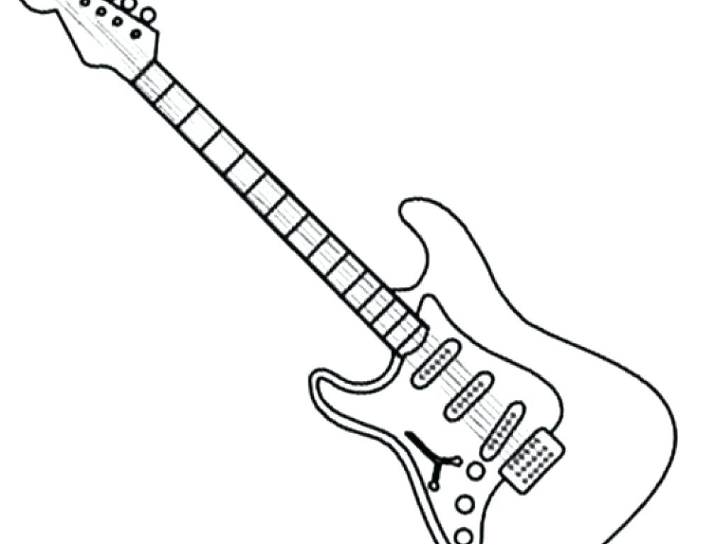 1009x768 Guitar Coloring Pages G Is For Guitar Coloring Page Acoustic